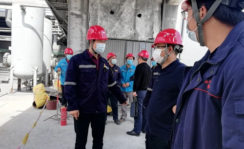 王大真到TMP、TPO項目及股份公司技改現場檢查工作(圖2)