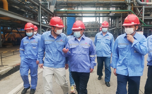 王大真到雙環公司現場檢查工作(圖2) 王大真到雙環公司現場檢查工作(圖2)