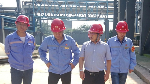 王大真到楚星公司現場辦公(圖1) 王大真到楚星公司現場辦公(圖1)