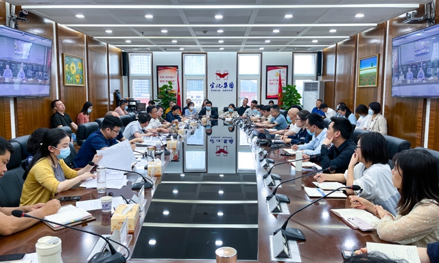 王大真在集團財務(wù)系統(tǒng)工作調(diào)度會上強調(diào)：不斷增強“四力”，在宜化發(fā)展新階段作出財務(wù)新貢獻(xiàn)(圖1)