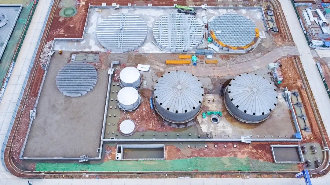 爭春提速!磷化工項目首個建筑單體封頂(圖3) 爭春提速!磷化工項目首個建筑單體封頂(圖3)