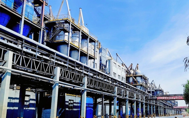 內蒙古宜化新建三筒窯項目一次性開車成功(圖1)