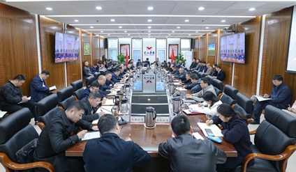 集團黨委學習貫徹《中國共產黨思想政治工作條例》