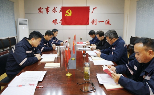 周金平列席指導礦業公司黨委“不忘初心、牢記使命”專題民主生活會