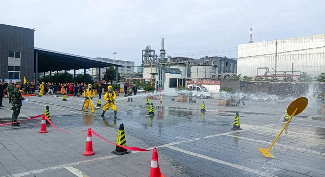 以賽促練強(qiáng)技能！楚星公司開(kāi)展2023年度消防技能比武